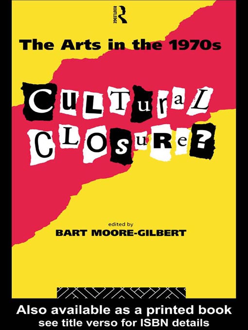 Cover image for The Arts in the 1970s
